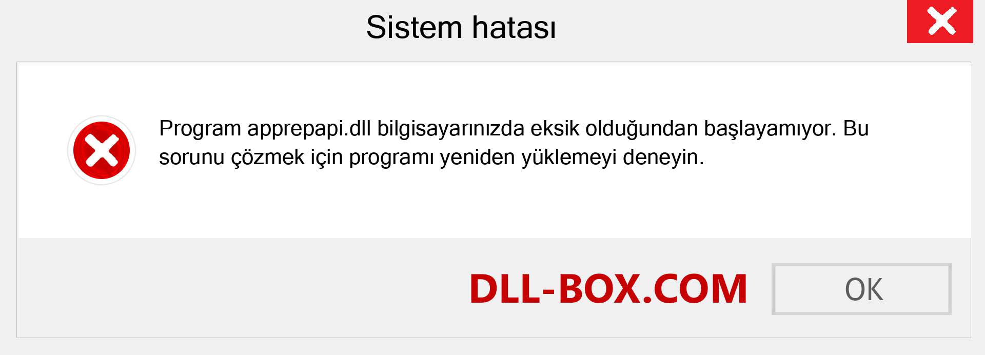 apprepapi.dll dosyası eksik mi? Windows 7, 8, 10 için İndirin - Windows'ta apprepapi dll Eksik Hatasını Düzeltin, fotoğraflar, resimler